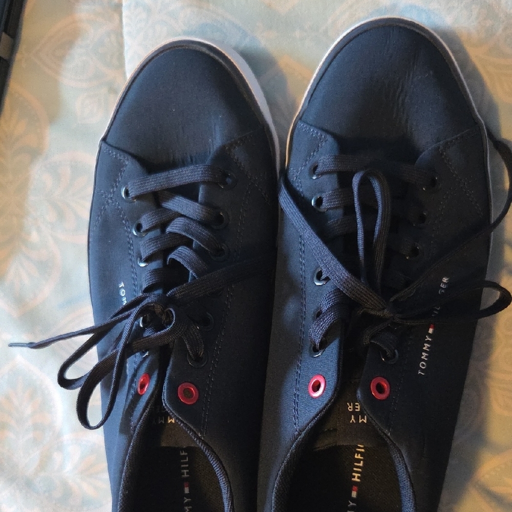 Tommy Hilfiger Blue Sneakers Classic Canvas Design